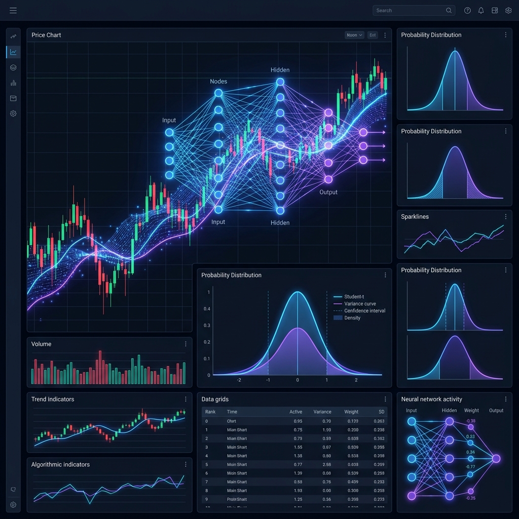 Screenshot of Probabilistic Quantitative Trading System